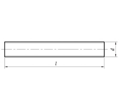 Шпилька високоміцна М42 DIN 975 класу міцності 10.9
