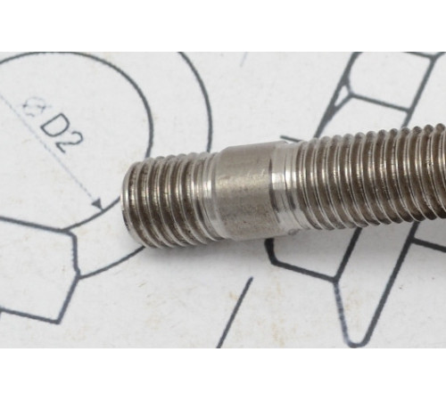 Шпилька резьбовая с ввинчиваемым концом 1.25d М16 ГОСТ 22034-76, DIN 939