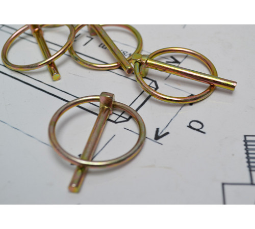 Шплінт Ф12 DIN 11023 з кільцем